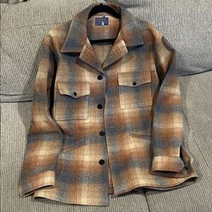 Pendleton Multicolor Plaid Wool Jacket